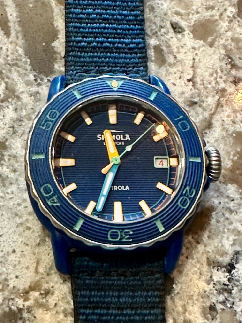 Shinola Detrola watch